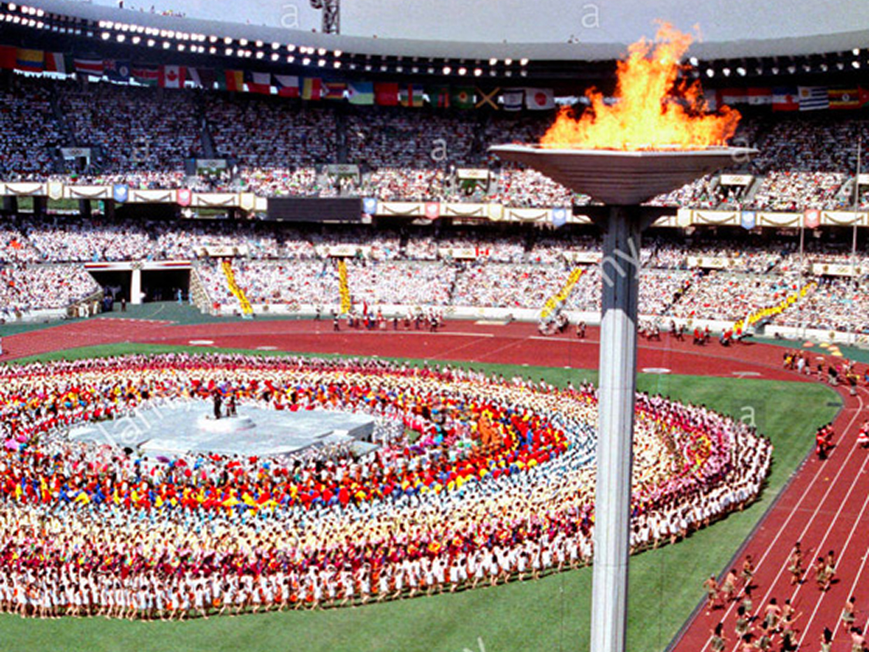 서울올림픽 개막식 전경 사진